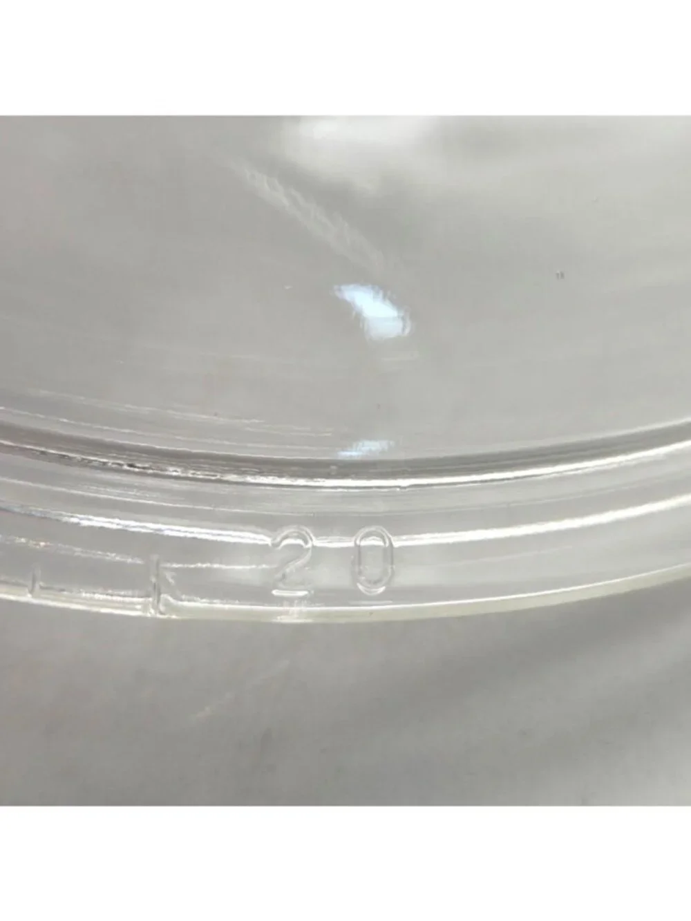 Vintage Pyrex 406 Clear Glass Replacement Lid 7.25